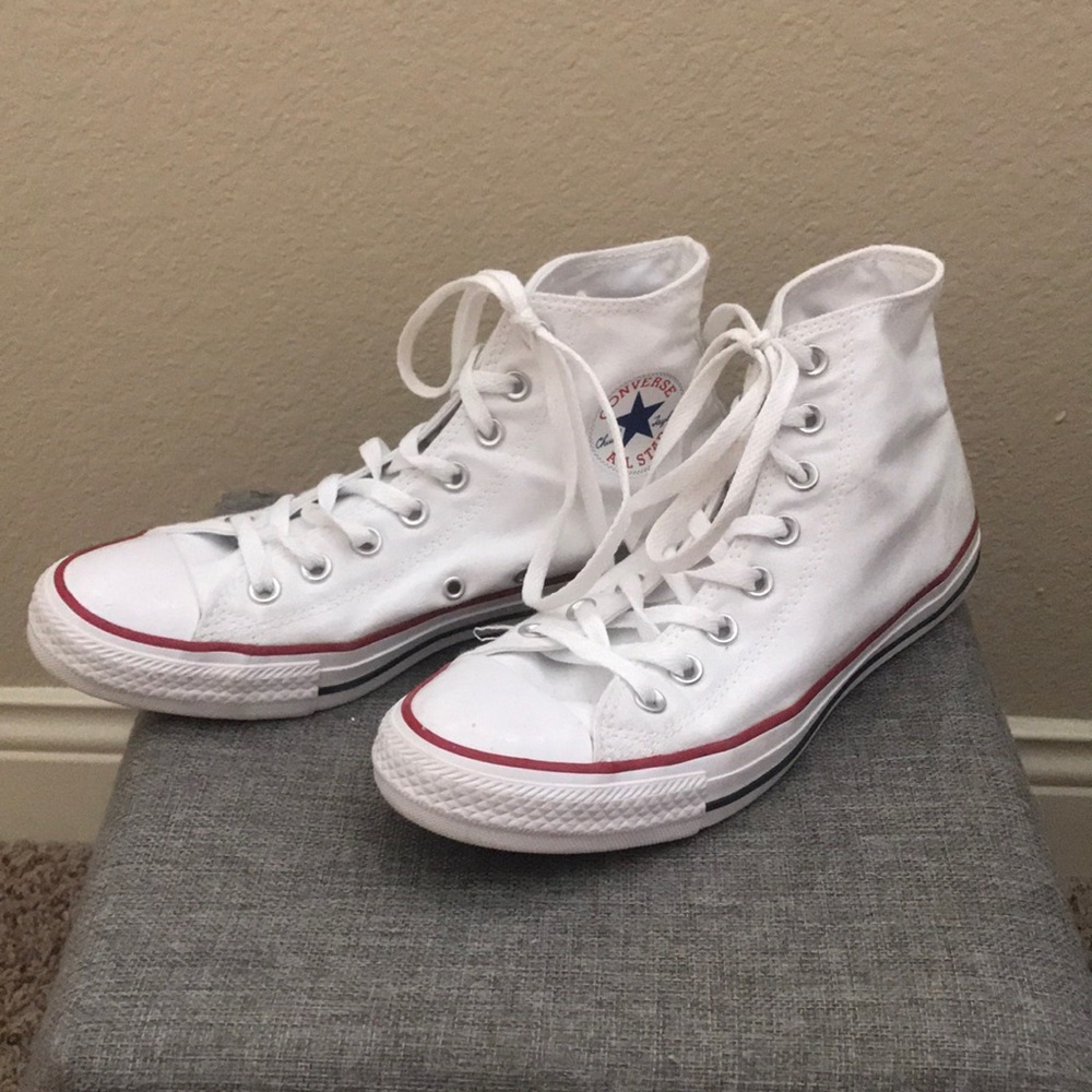 White high top converse